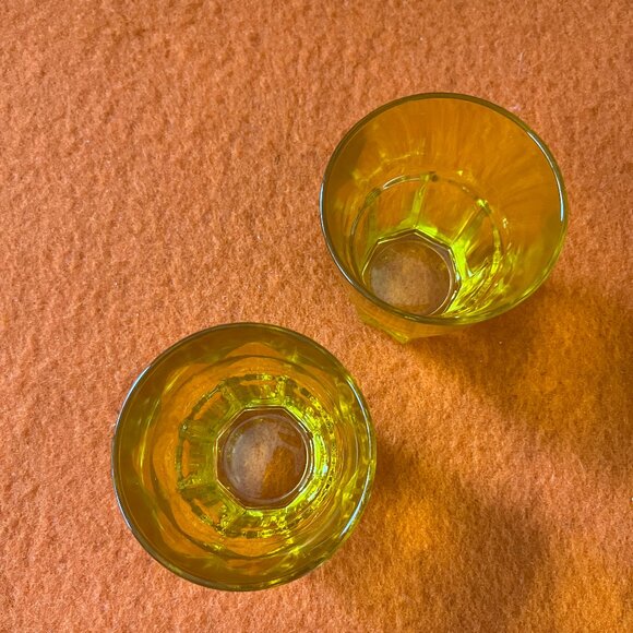 ARC FRANCE Amber Juice/Tumbler Glasses (2) - Picture 7 of 9